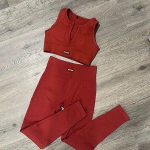 Bo+Tee leggings set